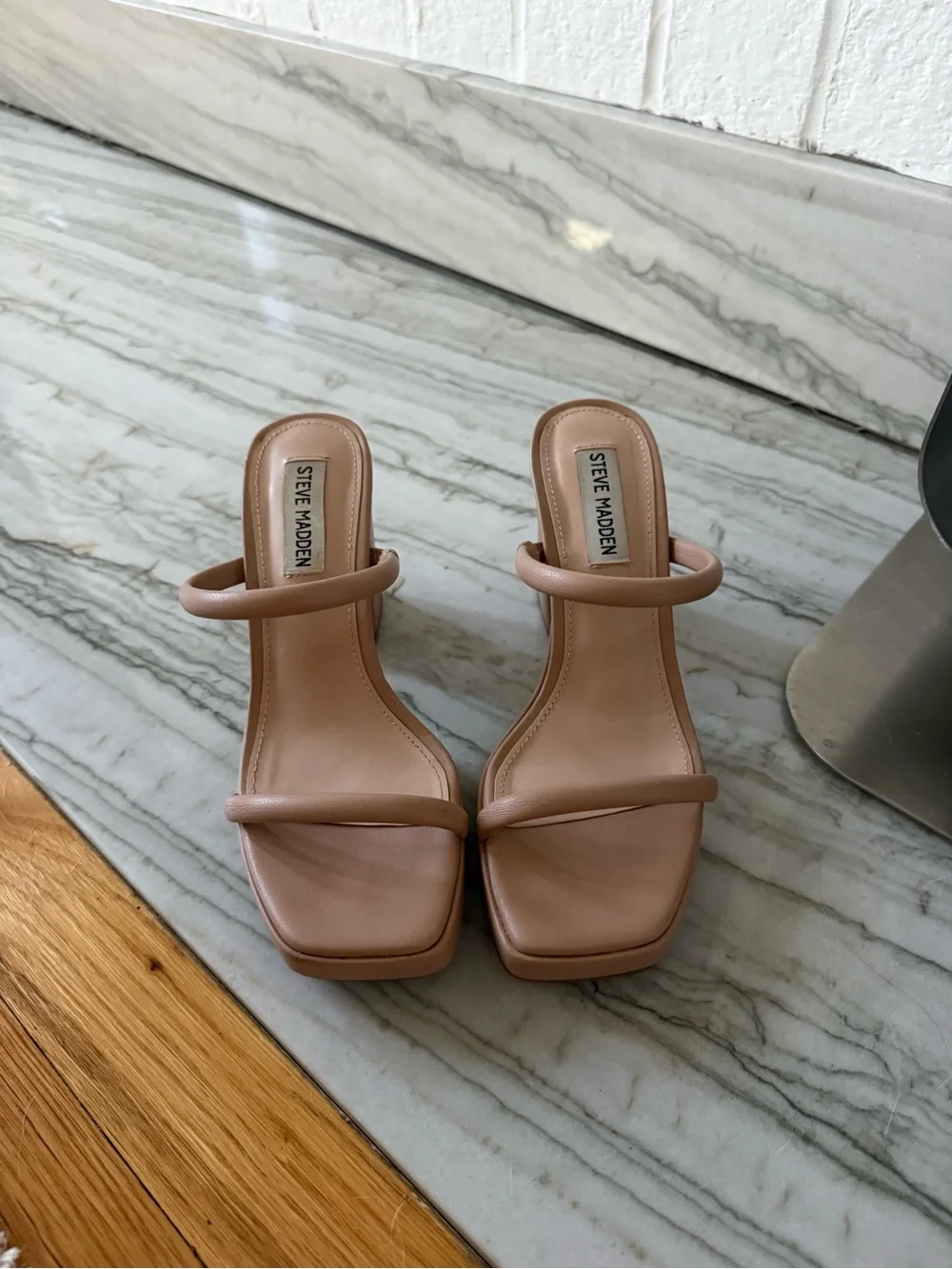 Steve Madden Tan Heels